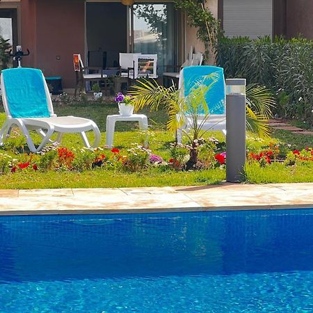 Appartement De Luxe Avec Jardin Vue Sur La Piscine Golf Securise 24H Sur 24 A 5 Minutes De L Aeroport Marrákes Kültér fotó
